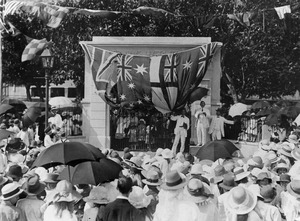 Opening of the Townsville West State School Memorial Gate Townsville 1921f