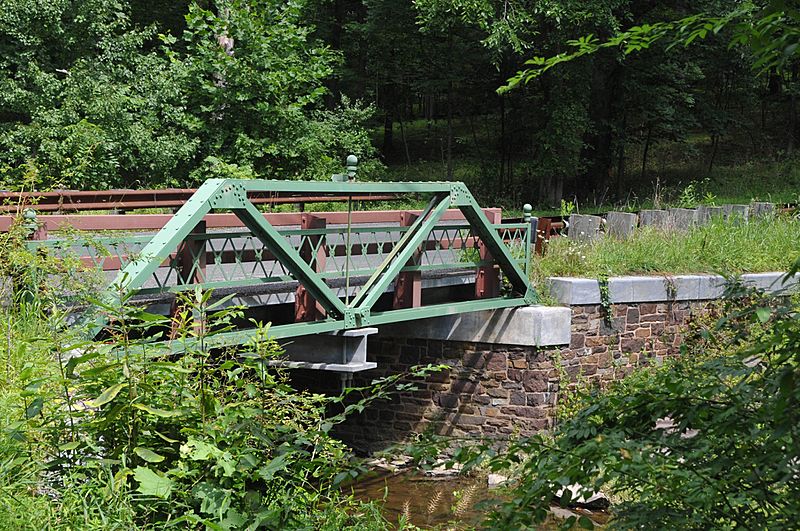 PECK'S FERRY BRIDGE, HUNTERDON COUNTY, NJ
