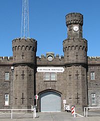 The front gate of HM Prison Pentridge