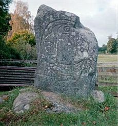Pictish stone strathpeffer eagle