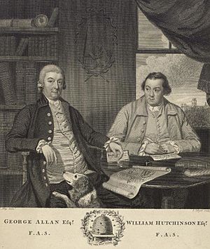 Portrait of George Allan Esqr. F.A.S. and William Hutchinson Esqr. F.A.S (4671240)