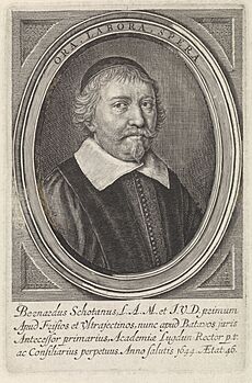 Portret van Bernardus Schotanus, RP-P-OB-16.079