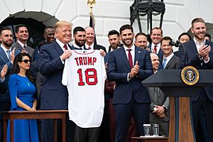 President Trump Welcomes the Boston Red Sox to the White House (47028933704)