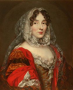 Presumed portrait of Marie Anne de La Trémoille, Princesse des Ursins - Condé Museum