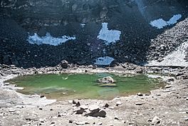Roopkund lake in August 2014