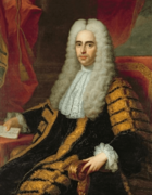 Rt Hon John Methuen as Lord Chancellor of Ireland - by Adrien Carpentiers