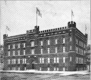 Saginaw Armory - early 1900s