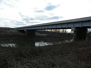 Saline Creek, Missouri, Highway 61 bridge
