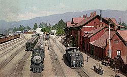 San Bernardino station, 1915