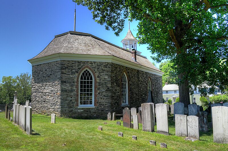 Sleepy Hollow Church Rear HDR