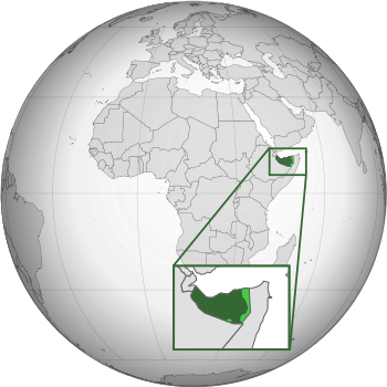Location of Somaliland.