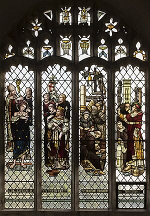 South Ormsby, St Leonards church window