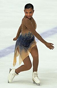 Starr Andrews at the 2021 CS Cup of Austria