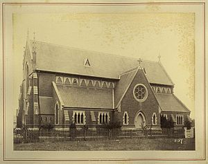 StateLibQld 2 233526 Holy Trinity Church in Fortitude Valley, Brisbane