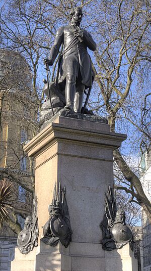 Statue of James Outram, Victoria Embankment Gardens