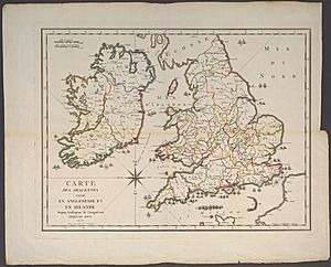 Tardieu, Invasions of England and Ireland, 1798, Cornell CUL PJM 1028 01