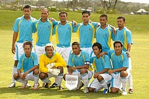Team Tuvalu Pacific Games 2007