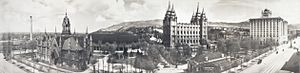 Temple Square 1912 panorama