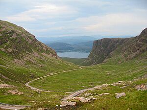 That legendary road 'The Pass of the Cattle', Applecross peninsula. - panoramio