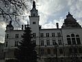 The Administrative Palace of Suceava in April 2021
