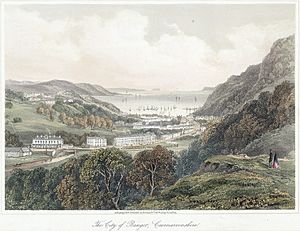 The city of Bangor, Caernarvonshire