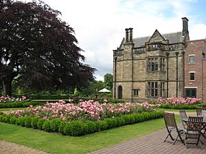 The rose garden at Gisborough Hall - geograph.org.uk - 1403852