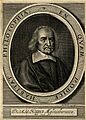 Thomas Hobbes. Line engraving by W. Faithorne, 1668. Wellcome V0002798