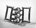 Three-Pronged Clasp and Buckle LACMA M.76.97.873a-b