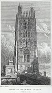 Tower of Wrexham church, Denbighshire