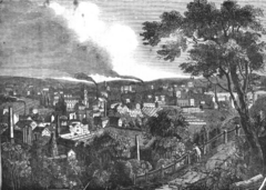 Town of Halifax,Yorkshire,FromPennyMagazineMarch15,1834