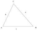Triangle ABC with Sides a b c 2