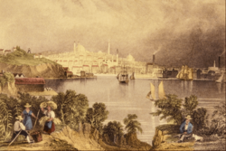 View of Baltimore - William H. Bartlett