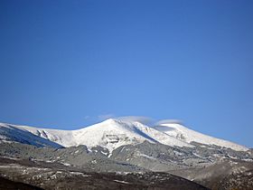 Vistas del pico de San miguel