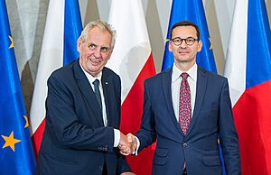 Wizyta prezytenta Republiki Czeskiej w KPRM (28144292248)