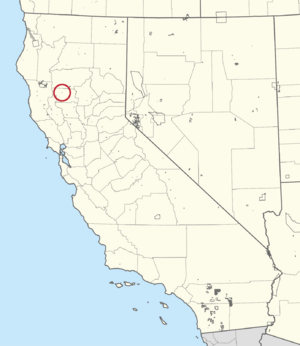 1395R Grindstone Indian Rancheria Locator Map