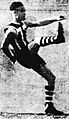 1936, Bob Quinn, kicking motion, The News (Adelaide)
