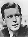 1968 Press Photo Peter Jennings American Anchor ABC TV with The News Show