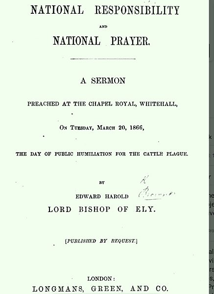 1National humiliation sermon