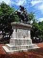 2019 Santa Marta - Plaza de Bolívar - Estatua ecuestre de Bolívar