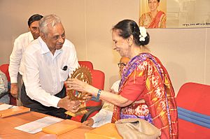 27 june 2014 Mrunaliniben Sarabhai (Nrutya) savysachi sarswat award