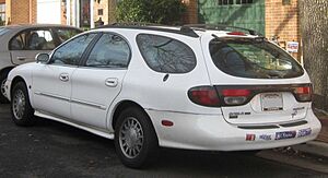 3rd Mercury Sable GS wagon rear