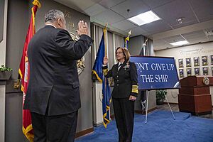 ADM Lisa Franchetti is Sworn in as the 33rd Chief of Naval Operations 03
