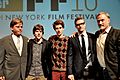 Aaron Sorkin - Jesse Eisenberg - David Fincher - Andrew Garfield - Justin Timberlake - The Social Network - 2010 New York Film Festival - 01