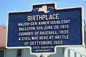 Abner Doubleday marker