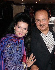 Adnan Khashoggi and wife Lamia