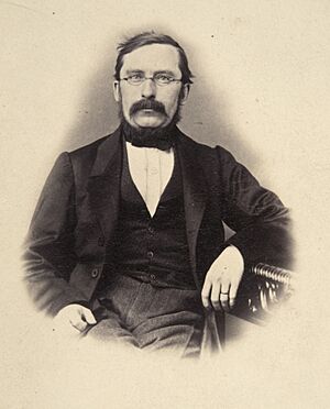 Agathon Meurman maaliskuussa 1865