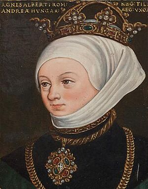 Agnes of Austria,queen of Hungary