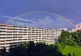 Arc-en-ciel à la Cité Nouvelle d'Onex-Lancy à Genève