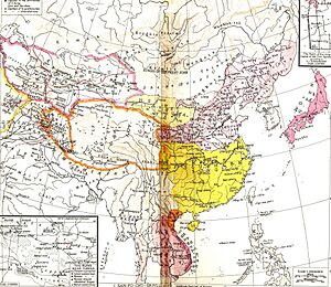Asia in 1100-1200 AD