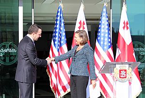 Assistant Secretary Victoria Nuland Meeting with PM Irakli Garibashvili 2013